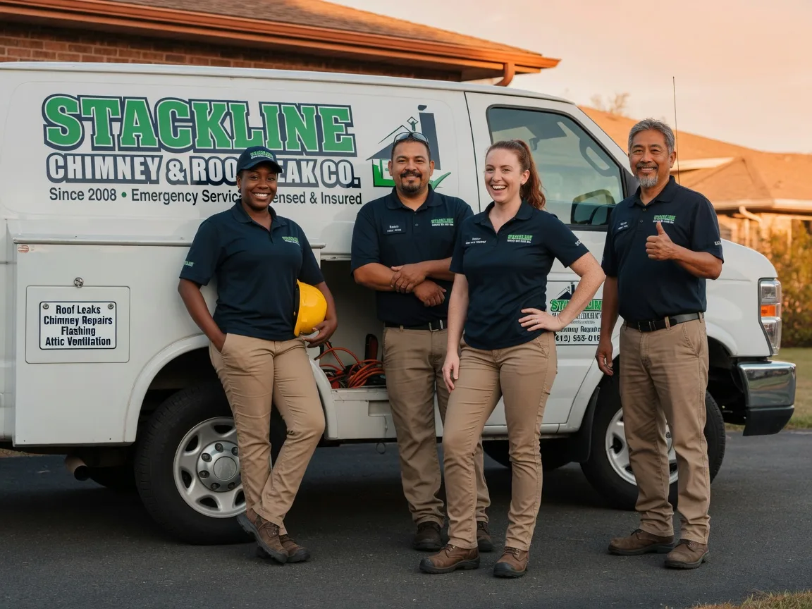 Chimney flashing repair company in Laurel Springs, NC
